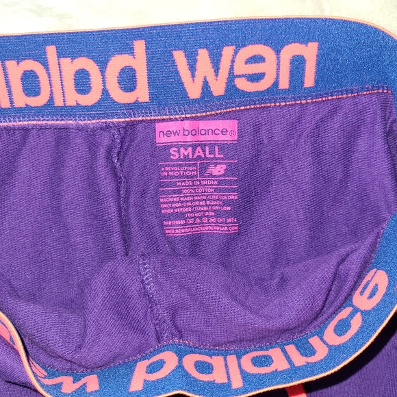 New Balance Crop Sweatpants Purple Womens Small Y2K style - Picture 4 of 9